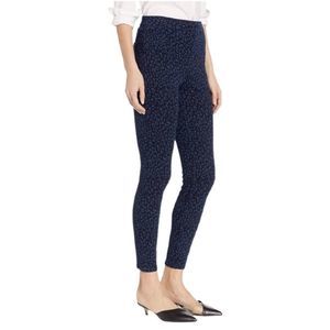SPANX Denim Leopard Ankle Jean-ish Leggings